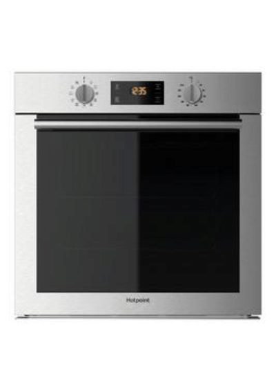 Hotpoint Sa4544Hix 60Cm Built In Electric Single Oven - Stainless Steel